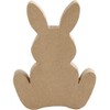 Easter Bunny, H: 18 cm, depth 2,5 cm, 1pc