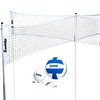 Franklin Sports Quad Volleyball - Volleyball Meets 4 Square -