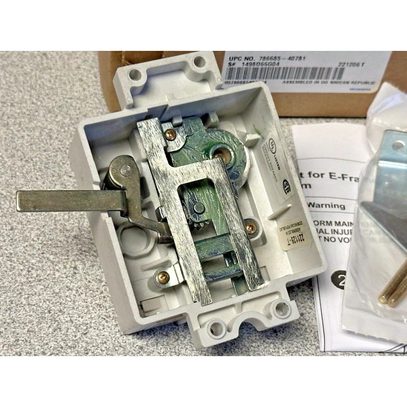 Eaton NEW EATON EHMCCBI 1498D66G04 Rotary Handle Switch for EG