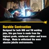 PrimeWeld Argon/Inert Gas Hose 30" Reinforced Clear Line With 5/8-18