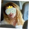 FOMIYES Pcs Sleeping Blindfold Breathable Plush Eye Mask for Sleep
