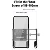 Al Alloy Bicycle Mobile Phone Holder Scooter Rotatable Smartphone Holder