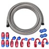 EVIL ENERGY 8AN Fuel Line Kit 20FT, 8AN Hose Stainless
