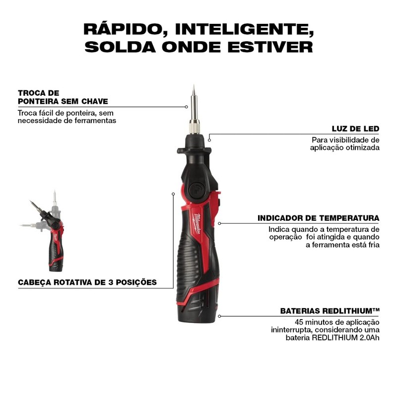 M12 Soldering Iron (Bare Tool)