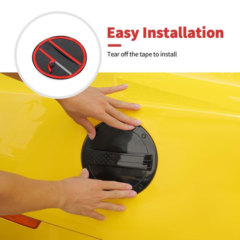 SQQP Gas Cap Fuel Door Gas Cap Cover Fit for