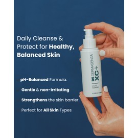 DS Dermasensa XC+ Xylitol Cleanser – Hydrating Face Wash with Amino Acids & APG, Gentle pH-Balanced Foaming Formula, Removes Oil & Impurities, Strengthens Skin Barrier, 100ml/3.38 fl.oz
