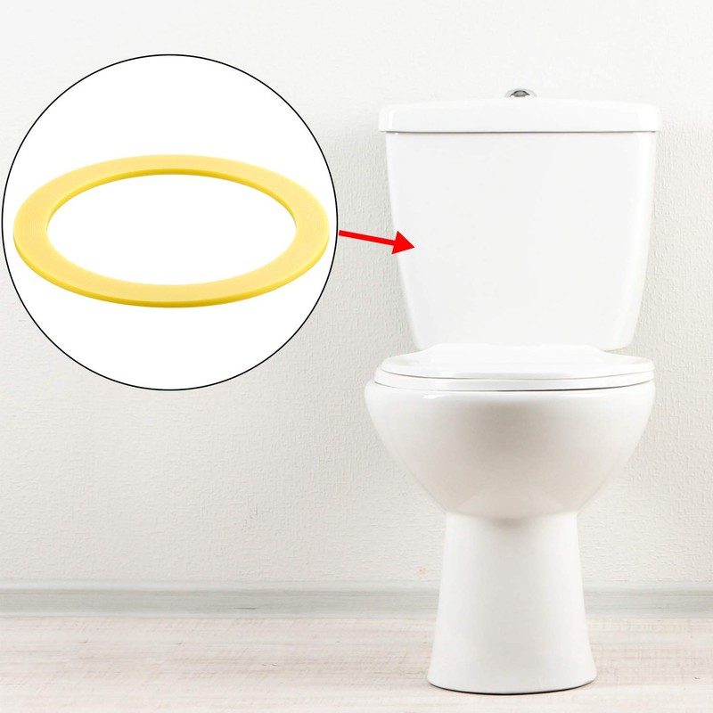 6 Packs Canister Toilet Flush Valve Seal Replacements for Toilets