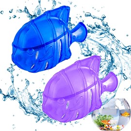 Aquarium Water Clarifier | Clear Cloudy Fish Tank Water Treatment, Safe for Freshwater & Saltwater Fish and Plants - 2 Pack