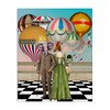 Stupell Industries Surreal Animals with Hot Air Balloons Canvas Wall