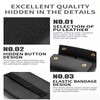 Taoluwin Premium PU Leather Car Tissue Holder - Hanging Tissue