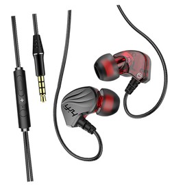 TEHAUX 1pc Ear Earphones with Heavy Bass Sound Wired Headphones for Phones and Tablets Lightweight and Durable Design Compatible with All Devices