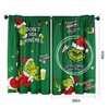 Cuteiush Christmas Window Decor 2 Panels Set 28'' L X