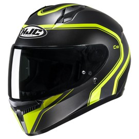 HJC C10 ELIE Full Face Motorcycle Helmet with HJ-34P Pin-lock Shield, DOT Approved (MC3HSF, XX-Large)