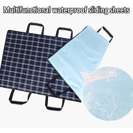 SHENXIAOMING Push Up Towel, Aid for Elderly People, Bed, Waterproof Transfer Towel for Seniors, Disabled Bariatric Incontinence Patients, Aid for Elderly People