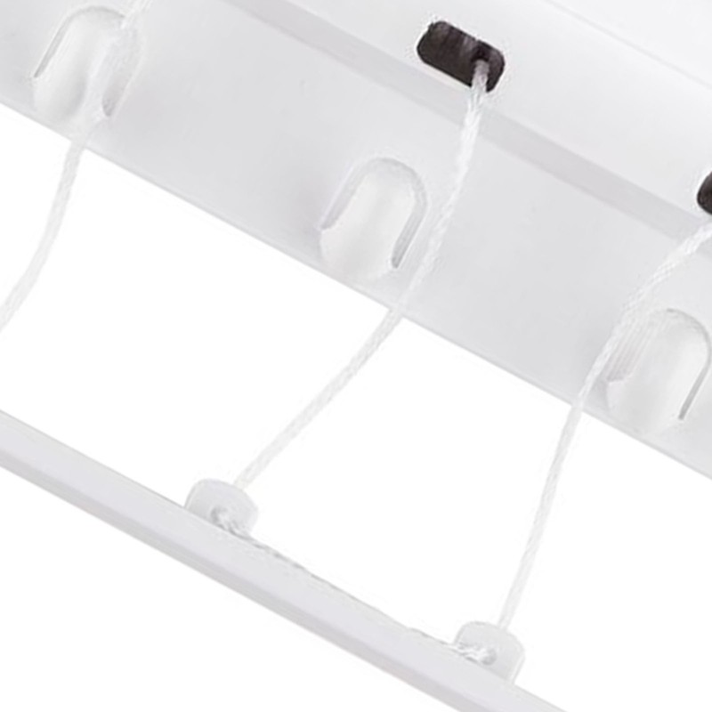 Automatic Telescopic Clothesline 5 Ropes Indoor Clothesline with Hooks for