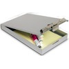 Saunders Silver Memo Size Aluminum Redi Rite Storage Clipboard with