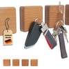ASTREIN® | Magnetischer Schlüsselhalter | Messerhalter | Wandhalterung aus Holz