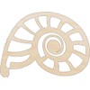 Shell - Laser Cut Out Unfinished Wood Craft Shape SEA161