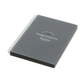 Etrangedy Costa Rica BK-27-01 Ring Notebook, Brand Noir B6, Plain, Black