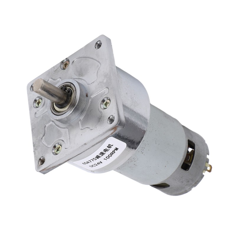 Gear Motor DC 24V 3.8A Speed Reduction Self Locking Reversible