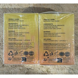 Rayhong Multi purpose foam car interior cleaner SEALED Lot of 2