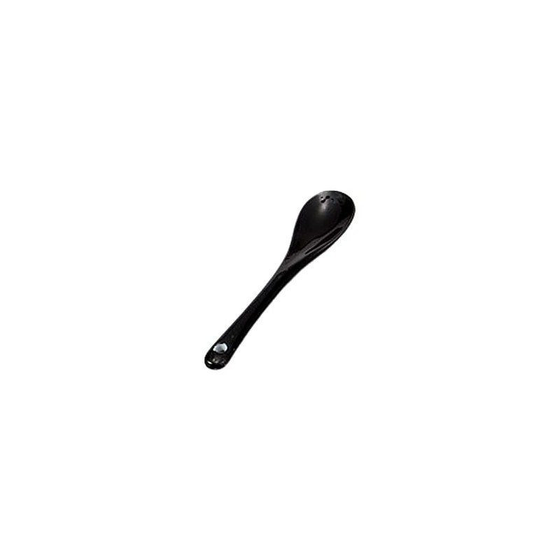 Yamashita Kogei 745534051 Spoon, Simple Black Spoon, 4.7 x 0.9