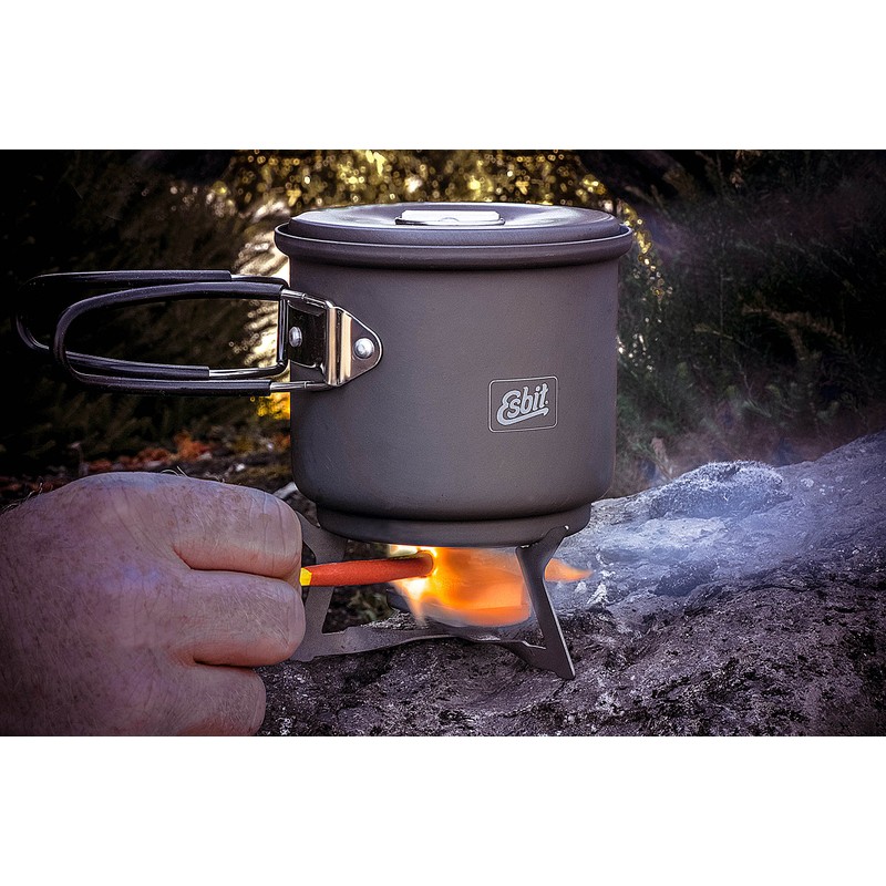 Esbit 1300-Degree Smokeless Solid 14g Fuel Tablets for Backpacking, Camping,
