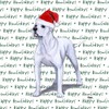 American Bulldog Coasters Christmas Themed