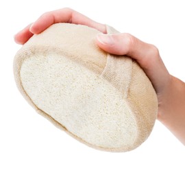 K-Pro Loofah Sponge Natural Loofah Shower Sponge Body Face Wellness