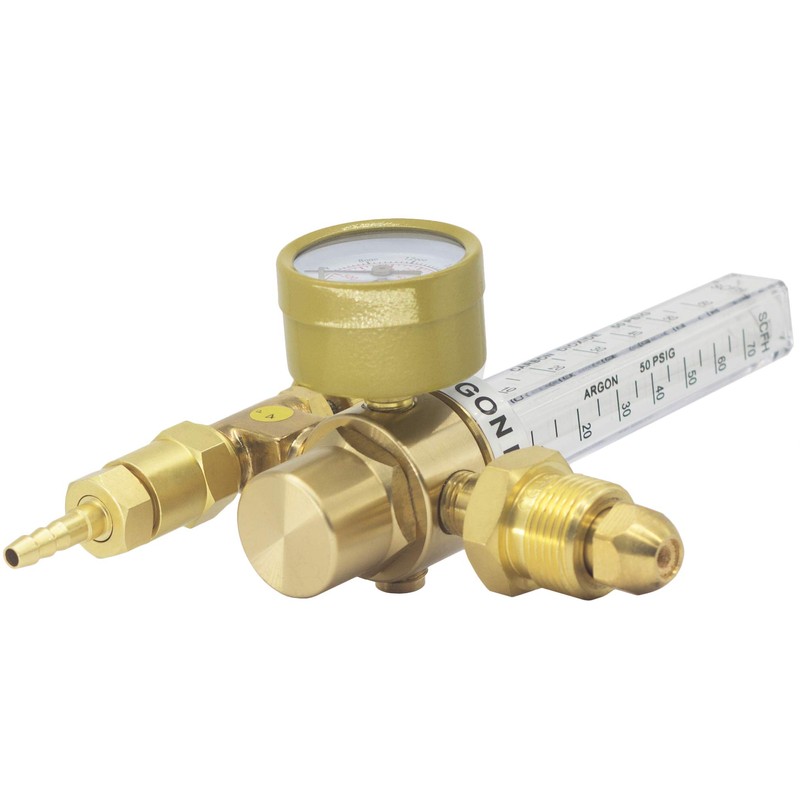 RX WELD Argon/CO2 Mig Tig Flow Meter Gas Regulator Gauge