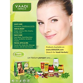 Vaadi Herbals Papaya Crema hidratante facial y corporal 16 oz (Paquete de 3 x 150 g) – Crema de hierbas – Todo natural – Sin parabenos – Sin sulfato –