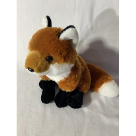 Weighted Plush Wolf or Fox with 3 lbs, weighted stuffed animal, washable buddy