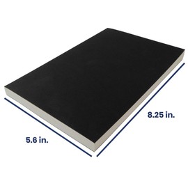 Cuaderno de bocetos, 14 x 21 cm, 64 hojas, papel grueso de 100 g/m² de LayFlat