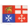 AZ FLAG Italy 4 maritime republics Flag 18'' x 12''