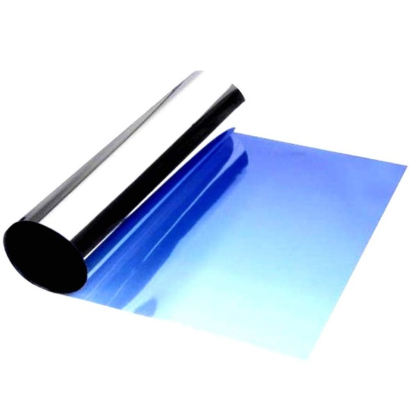 Solux Sonnenblende für Windschutzscheiben, Film 150x20 cm zum Aufhängen, Deckkraftverlauf