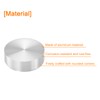 uxcell M6 Thread 20mm Diameter Round Shape Aluminum Disc Hardware