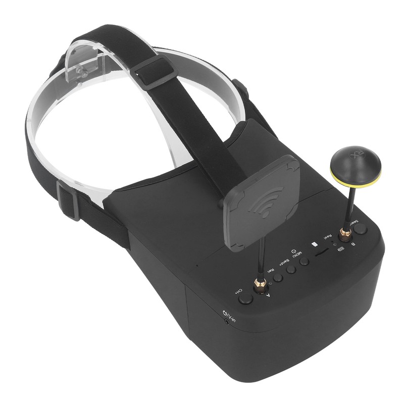 EV800D FPV Goggles with DVR 40CH 5 Inch 800x480 Resolution