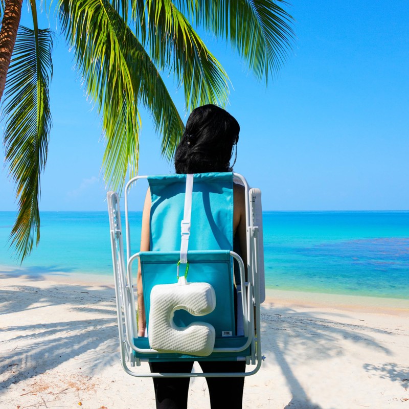 The Coolest Pillow - Essential for Sunbathing at Beach or