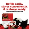 Scotch Transparent Tape, Clear Tape Engineered for Office and Home