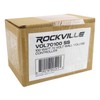 Rockville 4) Rockville VOL70100 100w 70v Stainless Wall Volume Control