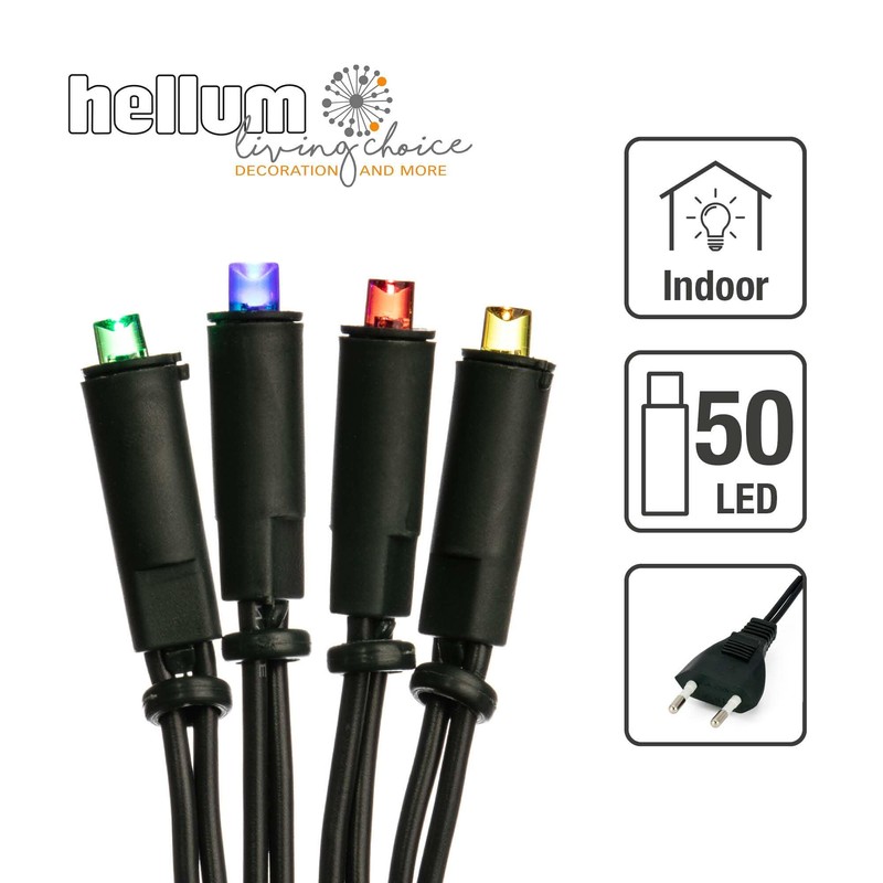 Hellum String Lights, 150322, for Indoor Use, Christmas Tree, Living