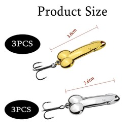 XINYUICEAN 6Pcs Funny Top Water Fishing Lures for Bass - Freshwater & Saltwater Swimbaits with Lifelike Action, Durable Bass Lures Kit for Versatile Fishing Tackle