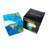 3x3x3 World Map Design Speed Cube Geography Puzzle,Educational Brain Teaser
