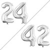GOER Number 24 Balloons for 24th Birthday Party Decorations,42 Inch
