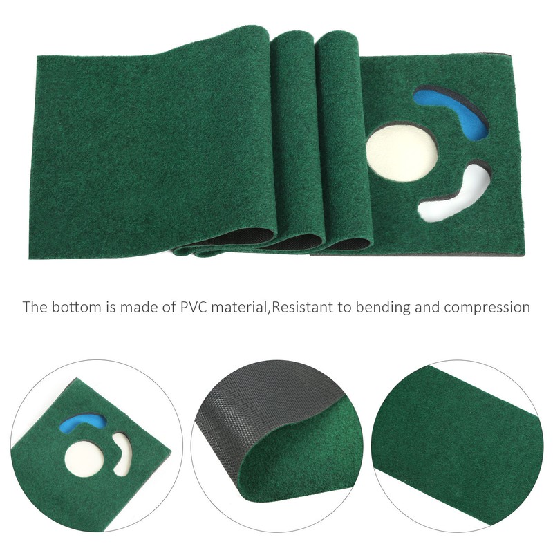 Golf Fairway Putter Trainer Set Family Children's Golf Practice Blanket
