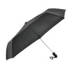 Drizzles Mens Deluxe Compact Auto Umbrella - Black
