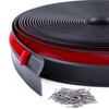 36FT Garage Door Seal Top and Sides Adhesive Backed Weather