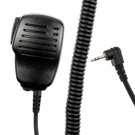 Handheld Microphone Radio | Speaker Microphone for Motorola TLKR Reiche | Accessories for Radios T82 Extreme Motorola and Many More | 1-Pin Connection with Adjustable Clip | According to Motorola