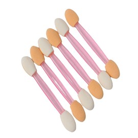 Disposable Eyeshadow Brush Sponge Head Disposable Eyeshadow Brush Makeup Tools Portable 100pcs Makeup Eye Shadow Brush Portable Eye Shadow Brush Double Eye Shadow Brush