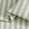 TOPICK Striped Panel Curtains, School Running, Linen Curtains with Stripes,